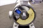 Used Sine Medium Duty Sanitary Rotary Positive Displacement Pump, Model MR-150, 316 Stainless Steel. 3-3/4
