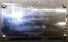 Used Sine Medium Duty Sanitary Rotary Positive Displacement Pump, Model MR-150, 316 Stainless Steel. 3-3/4