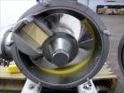 Used Sundyne Sine Sanitary Rotary Positive Displacement Pump, Model MR-150, 316 Stainless Steel. Approximately 282 gallons per minute and up to 2