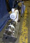 Used Sine Rotary Positive Displacement Pump, Model MR125-NNTC, 316 Stainless Steel. 2-1/2