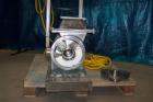 Used Sine Sanitary Rotary Positive Displacement Pump, Model MR135NNRBS, 316 stainless steel. 2