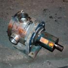 USED:Sine sanitary positive displacement pump head only, model SPS-30. 316 stainless steel. 3-1/2
