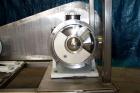 Used Sine Sanitary Rotary Positive Displacement Pump, Model SPS-35, 316 stainless steel. 3-1/2