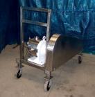 Used Sine Sanitary Rotary Positive Displacement Pump, Model SPS-35, 316 stainless steel. 3-1/2