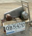 Used Sine Sanitary Rotary Positive Displacement Pump, Model SPS-35, 316 stainless steel. 3-1/2