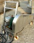 Used Sine Sanitary Rotary Positive Displacement Pump, Model SPS-35, 316 stainless steel. 3-1/2