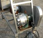 Used Sine Sanitary Rotary Positive Displacement Pump, Model SPS-35, 316 stainless steel. 3-1/2