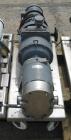 Used: Stainless Steel Tri Clover rotary positive displacement pump, model PR125-3M-UC4-ST-S