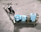 Used Tri-Clover Rotary Lobe Pump, Model PR60-2M-TC1-4-SL-S. Serial# T3733J.