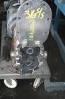 Used: Stainless Steel Tri Clover rotary positive displacement pump, model PR60-2M-UH4-SL-S