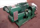 Used-Stainless Steel Tri-Clover PR Series Positive Rotary Pump, Model PRE60-ZM-U