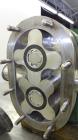 Used Stainless Steel Tri-Clover PR Series Positive Rotary Pump, Model PRRED60-Z