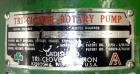 Used Stainless Steel Tri-Clover PR Series Positive Rotary Pump, Model PRRED60-Z