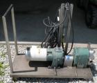 Used Tri-Clover Positive Displacement Pump, 316 Stainless Steel Housing. 1 1/2