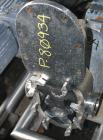USED:Tri Clover rotary positive displacement pump, 316 stainless steel. 3-1/2