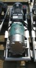 USED:Tri Clover rotary positive displacement pump, 316 stainless steel. 3-1/2