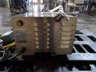 Used Unibloc PD Labtop Rotary Lobe Pump, Model 250, Stainless Steel. Has polyflex plastic rotors, 1
