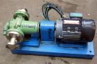 Used Viking Heavy Duty Rotary Gear Positive Displacement Pump, Model HL 4197, 316 Stainless Steel. Approximately 90 gallons per minute at 1800 rpm. 1-1/2