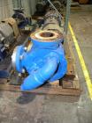 Used Viking Industrial Duty Rotary Gear Positive Displacement Pump, model LL124A, carbon steel. Approximately 140 gallons per minute at 520 rpm. 3