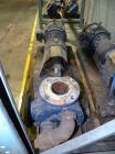 Used Viking Industrial Duty Rotary Gear Positive Displacement Pump, model LL125, carbon steel. Approximately 135 gallons per minute at 640 rpm. 3