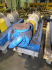 Used Viking Industrial Duty Rotary Gear Positive Displacement Pump, model LS124A, carbon steel. Approximately 200 gallons per minute at 640 rpm. 3