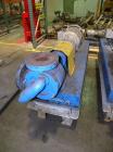 Used Viking Industrial Duty Rotary Gear Positive Displacement Pump, model LS124A, carbon steel. Approximately 200 gallons per minute at 640 rpm. 3