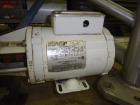 Used Viking Duralobe Bi-Rotor Positive Displacement Pump, Model R2S, 316 Stainless Steel. Approximate 26 gallons per minute. 1-1/2