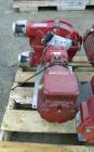 Used Waston-Marlow Bredel Hose Pump, Model SPX25, Carbon Steel. Approximate capacity 3.87 gallons per minute at 49 rpm, 0.79 gallons displacement per revolution. Pump pitch diameter 10.4’’, 1’’ inlet...