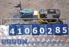 Used Waukesha Rotary Positive   Displacement  Pump, Model 006, 316 Stainless Steel. Approximately 6 gallons per minute at 200 psi at 800 rpm capacity, .0082 gallon displacement per revolution. 1 1/2