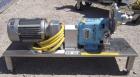 Used Waukesha Rotary Positive   Displacement  Pump, Model 006, 316 Stainless Steel. Approximately 6 gallons per minute at 200 psi at 800 rpm capacity, .0082 gallon displacement per revolution. 1 1/2
