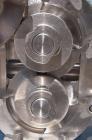 Used Waukesha Rotary Positive   Displacement  Pump, Model 006, 316 Stainless Steel. Approximately 6 gallons per minute at 200 psi at 800 rpm capacity, .0082 gallon displacement per revolution. 1 1/2
