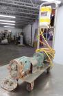 Used Stainless Steel Waukesha Rotary Positive Displacement Pump, Model 006
