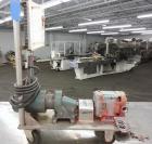 Used Stainless Steel Waukesha Rotary Positive Displacement Pump, Model 006