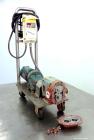 Used Stainless Steel Waukesha Rotary Positive Displacement Pump, Model 006