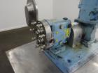 Used Waukesha Positive Displacement Pump, Model 015U2AP, 316 Stainless Steel. 1-1/2