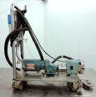 Used Stainless Steel Waukesha Rotary Positive Displacement Pump, Model 015