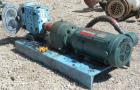 Used- Waukesha Rotary Positive Displacement Pump, Model 030U2-AP, 316 Stainless Steel. Approximately 36 gallons per minute a...