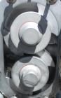 
.Used- Waukesha Rotary Positive Displacement Pump, Model 030U2-AP, 316 Stainless Steel. Approximately 36 gallons per minute at 100 psi at 600 rpm capacity, (.06) gallon displacement per revolution. ...