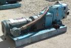 Used Stainless Steel Waukesha Rotary Positive Displacement Pump, Model 030U2AP