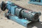 Used Stainless Steel Waukesha Rotary Positive Displacement Pump, Model 030U2AP