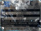 Used Waukesha Rotary Positive Displacement Pump, Model 030U2AP, 316 Stainless Steel. Approximately 36 gallons per minute at 100 psi at 600 rpm capacity, .06 gallon displacement per revolution. 1-1/2