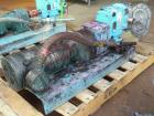 Used Waukesha Rotary Positive Displacement Pump, Model 030U2, 316 Stainless Steel. Approximately 36 gallons per minute at 100 psi at 600 rpm capacity, (.06) gallon displacement per revolution. 1-1/2