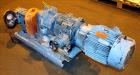 Used Waukesha Rotary Positive Displacement Pump, Model 030U2, 316 Stainless Steel. Approximately 36 gallons per minute at 250 psi maximum pressure at 600 rpm capacity, 0.060 gallon displacement per r...