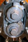 Used Waukesha Rotary Positive Displacement Pump, Model 030U2, 316 Stainless Steel. Approximately 36 gallons per minute at 250 psi maximum pressure at 600 rpm capacity, 0.060 gallon displacement per r...