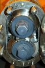 Used Waukesha Rotary Positive Displacement Pump, Model 030U2, 316 Stainless Steel. Approximately 36 gallons per minute at 250 psi maximum pressure at 600 rpm capacity, 0.060 gallon displacement per r...