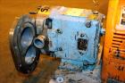 Used- Waukesha Rotary Positive Displacement Pump, Model 030U2, 316 Stainless Steel. Approximately 36 gallons per minute at 2...