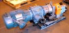 Used Waukesha Rotary Positive Displacement Pump, Model 030U2, 316 Stainless Steel. Approximately 36 gallons per minute at 250 psi maximum pressure at 600 rpm capacity, 0.060 gallon displacement per r...