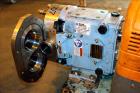 Used Waukesha Rotary Positive Displacement Pump, Model 030U2, 316 Stainless Steel. Approximately 36 gallons per minute at 250 psi maximum pressure at 600 rpm capacity, 0.060 gallon displacement per r...