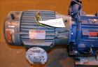 Used Waukesha Rotary Positive Displacement Pump, Model 030U2, 316 Stainless Steel. Approximately 36 gallons per minute at 250 psi maximum pressure at 600 rpm capacity, 0.060 gallon displacement per r...