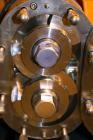 Used Waukesha Rotary Positive Displacement Pump, Model 030U2, 316 Stainless Steel. Approximately 36 gallons per minute at 250 psi maximum pressure at 600 rpm capacity, 0.060 gallon displacement per r...